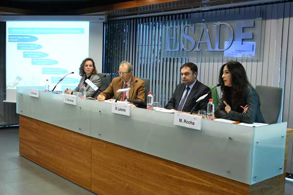 Repsol y EcoVadis coinciden en ESADE en la importancia de la formación y el análisis de riesgos para combatir la corrupción 