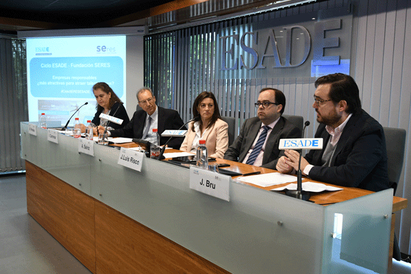 EY, Huawei e IBM  coinciden en ESADE en la importancia de trasladar diversidad, flexibilidad y conectividad en las organizaciones para atraer y retener talento joven