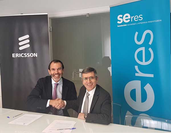 Ericsson se une a Fundación SERES para reforzar su compromiso social empresarial 