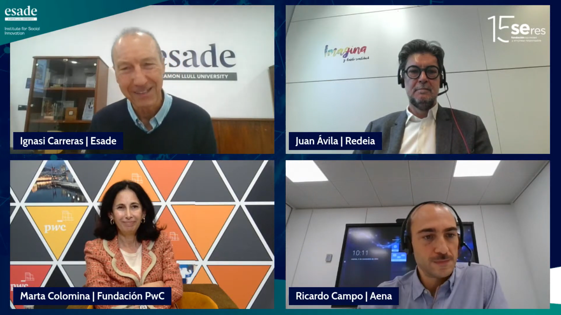 Ciclo de Conferencias Esade – Fundación SERES