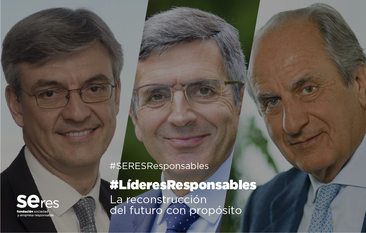 Fernando Ruiz y Juan Manuel González Serna ven la sostenibilidad, un gran pacto social y la escucha como elementos fundamentales en la reconstrucción con propósito en #LíderesResponsables, moderado por Francisco Román