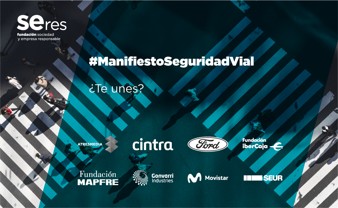 Fundación SERES junto a 8 organizaciones y con el apoyo de BCG y la DGT publica el ‘Manifiesto por la Seguridad Vial’, con 10 acciones propuestas y alineado con la Agenda 2030 