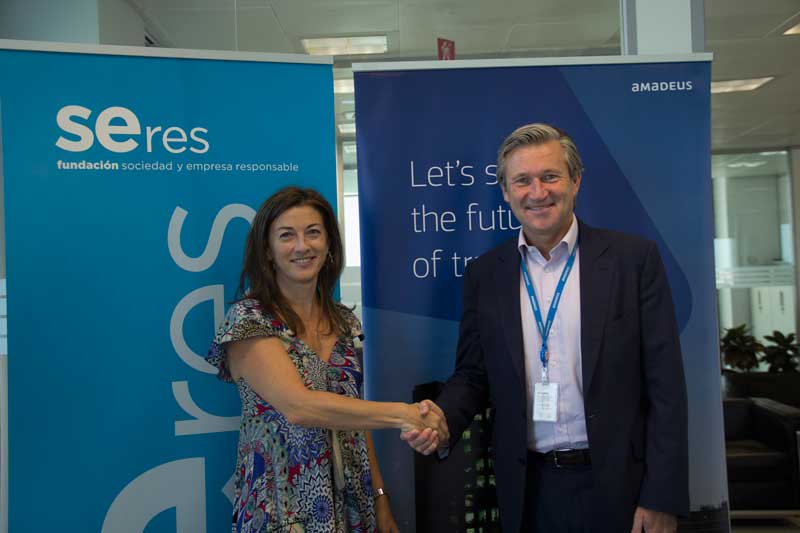 Amadeus afianza su compromiso social empresarial con Fundación SERES 