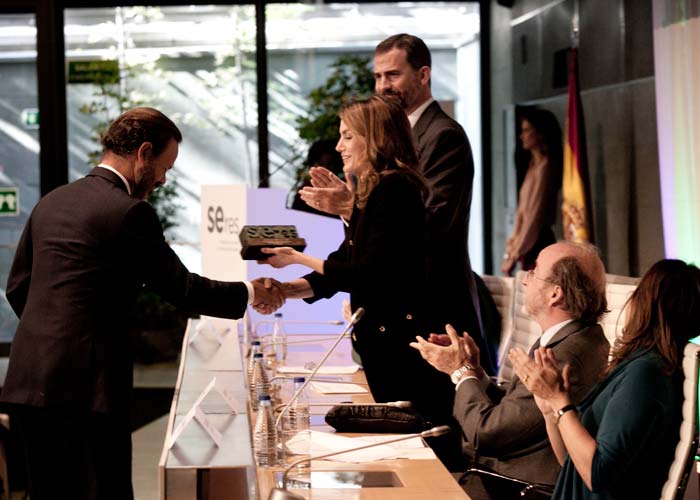 Juan Ignacio Entrecanales, Vicepresidente de Acciona y Los Príncipes de Asturias