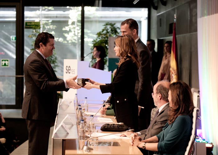 Borja Prado, Presidente de Endesa y Los Príncipes de Asturias